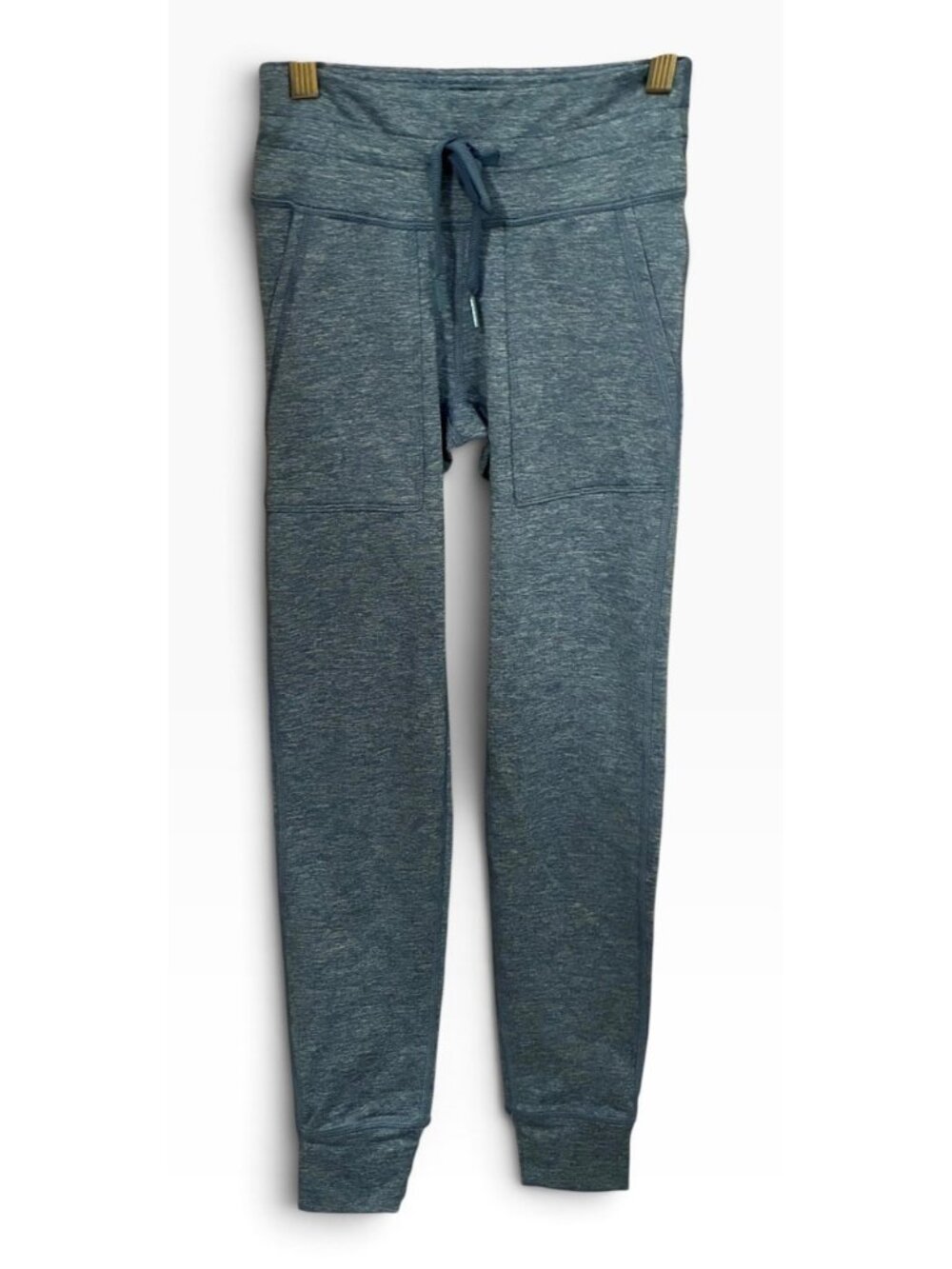AERIE Offline Heather Blue The Hugger Mid-Rise Waist Women's Joggers Size XS